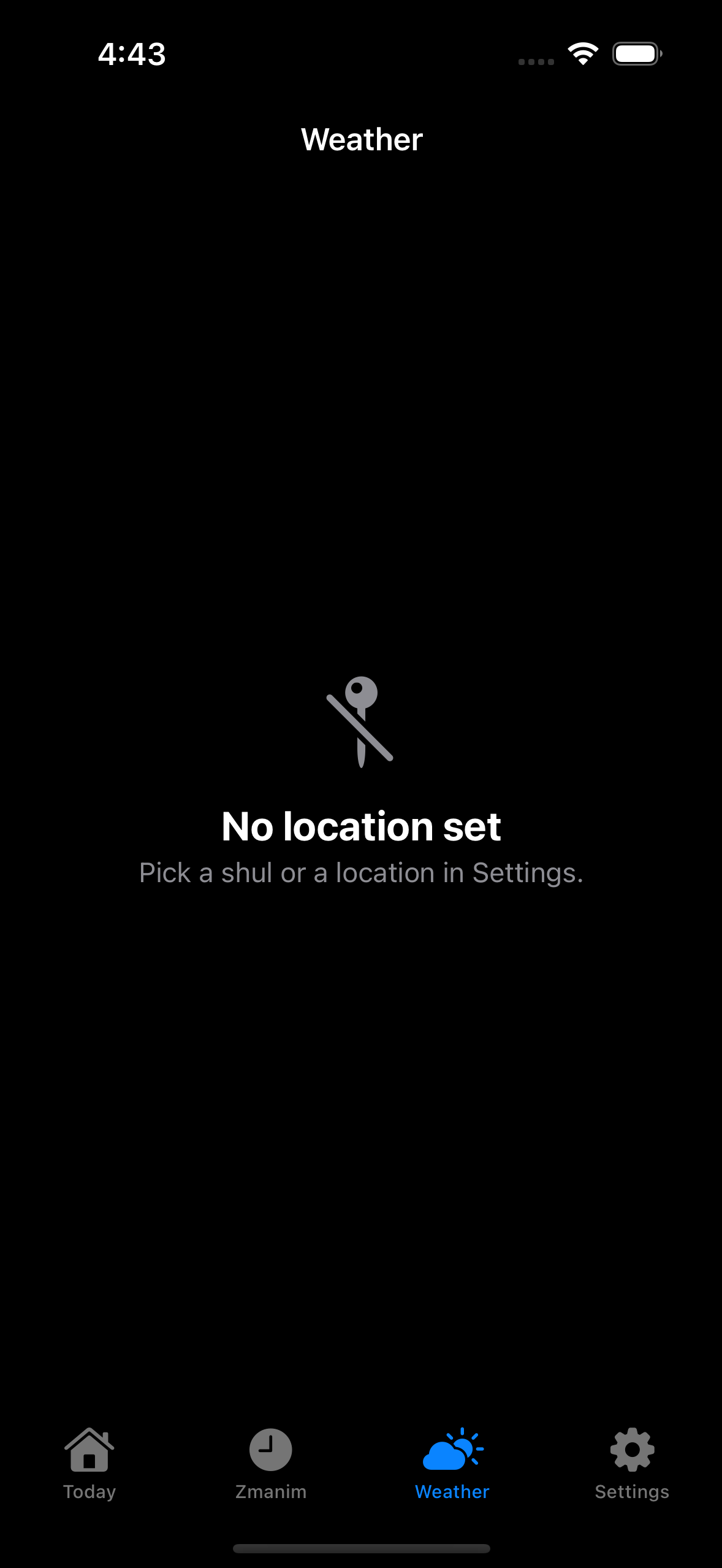 Weather · No shul · dark